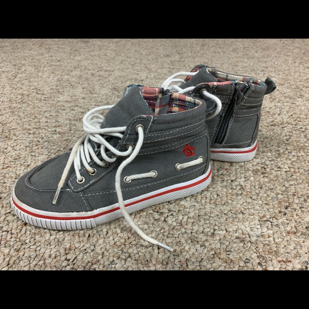 Original Penguin brand canvas hi-top